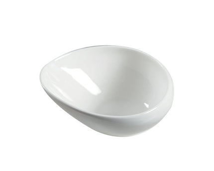 Soep witte keramische kom