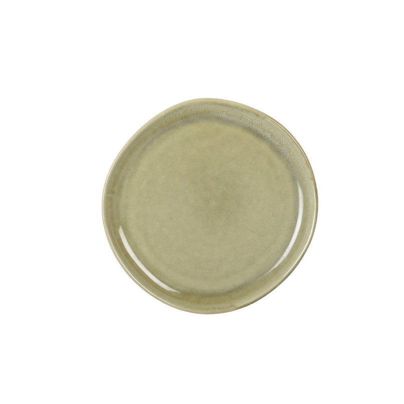 Groene dessertplaat 20,6 cm