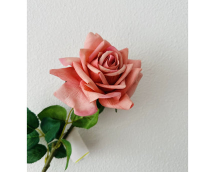 QMF Hand Touch Rose 72cm WIT2PCS