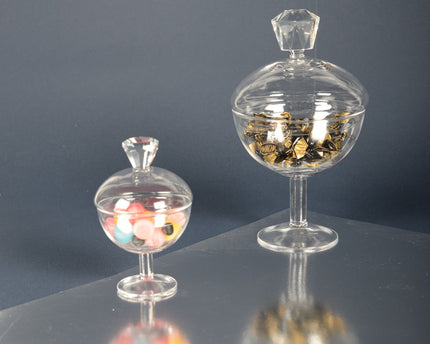 Glazen snoep met H24cm diamant