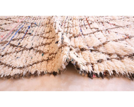 Zuiver wollen Marokkaans Berber-tapijt 103 x 230 cm