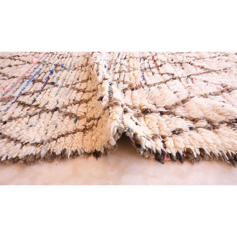 Zuiver wollen Marokkaans Berber-tapijt 103 x 230 cm