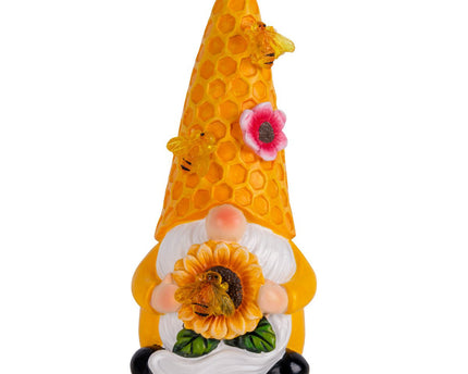 2 Set Deko/Solar Light "Abby", gemaakt van plastic met geïntegreerde LED's, Twilight Sensor, 17 cm hoog