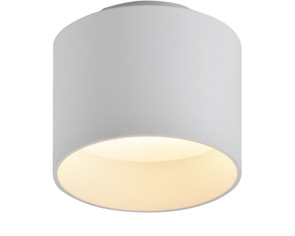 LED Spot "Trios" Ø 10 cm wit, gemaakt van metaal en plastic met geïntegreerde LED's