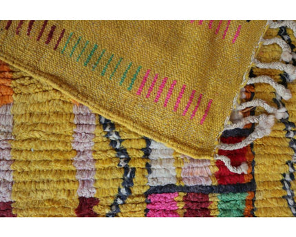 Zuiver wollen Marokkaans Berber halkleed 66 x 340 cm