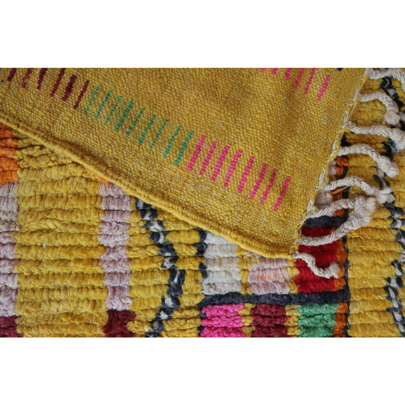 Zuiver wollen Marokkaans Berber halkleed 66 x 340 cm