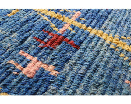 Zuiver wollen Marokkaans Berber halkleed 81 x 383 cm