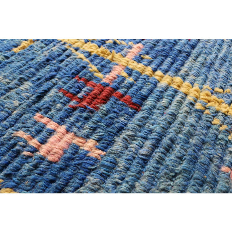 Zuiver wollen Marokkaans Berber halkleed 81 x 383 cm