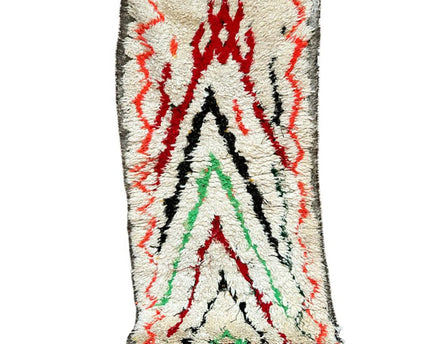 Zuiver wollen Marokkaans Berberkleed 80 x 150 cm
