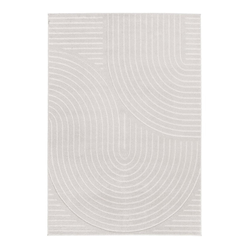 Superzacht en zeer grafisch vloerkleed VOLUTE