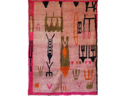 Zuiver wollen Marokkaans Berber-tapijt 199 x 290 cm