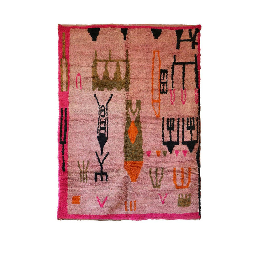 Zuiver wollen Marokkaans Berber-tapijt 199 x 290 cm