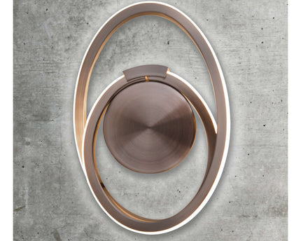 LED wand- en plafondlamp "Loop Line"