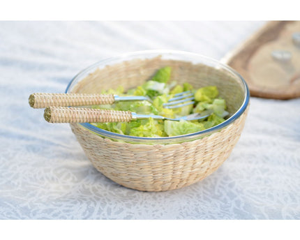 27x27x12.5cm rattan bowl