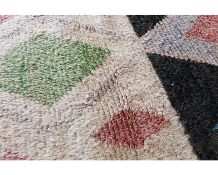 Kleurrijk Berber Boujaad halkleed 89 x 492 cm