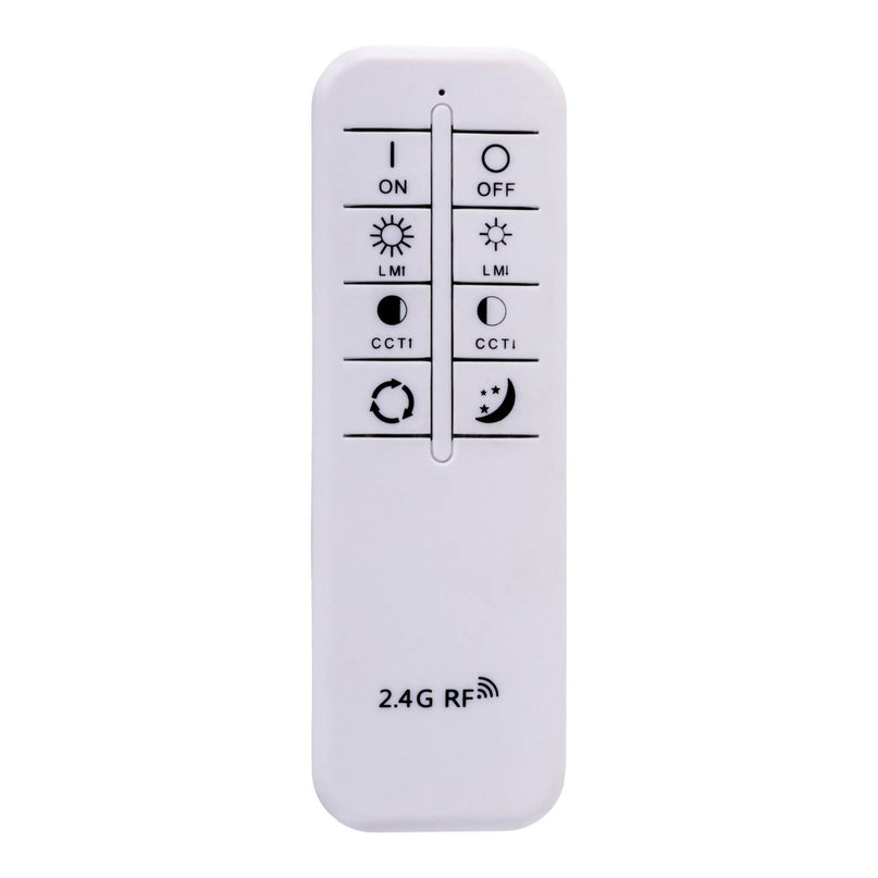 LED-plafondlamp "Doira" Ø 50,5 cm, 7,5 cm hoog, metaal en plastic in zilver en wit, geïntegreerde LED's, 3600 lm licht licht, dimable, CCT-functie 3000-6500 K, nachtlichtfunctie