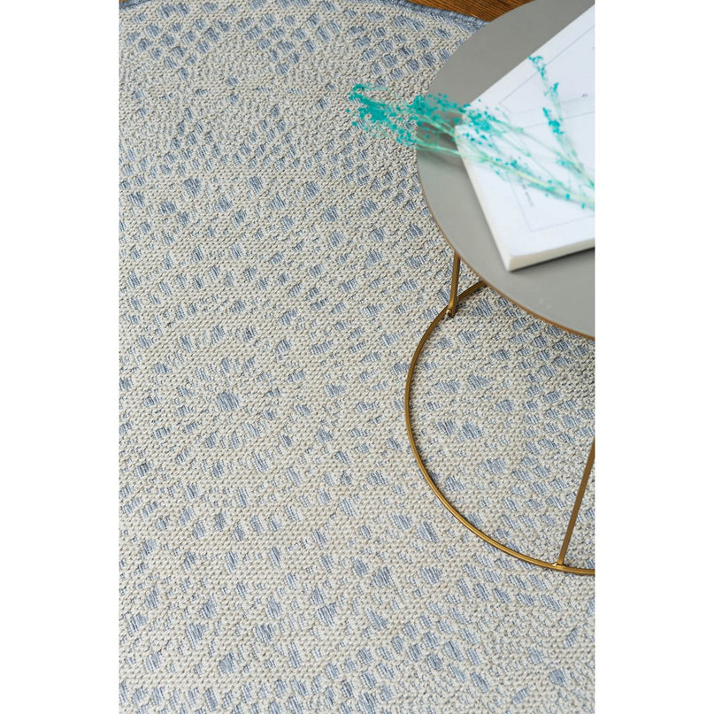 Tapis deco rond GEHAAKT
