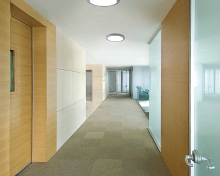 LED -plafondlamp "bonus", functie, metalen plafondlamp.