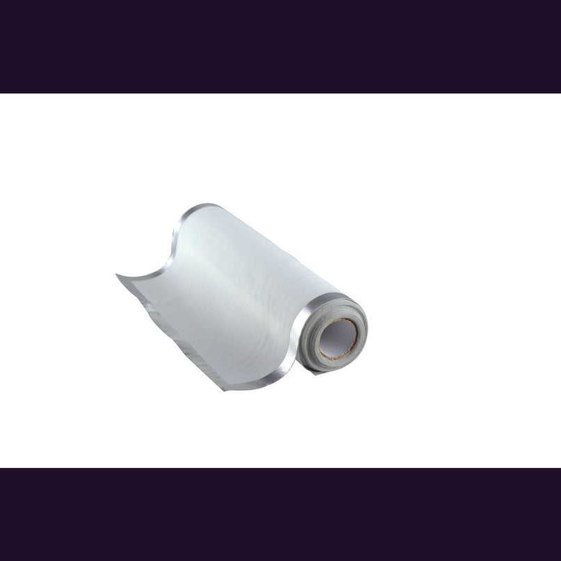 Wegwerphanddoeken 21x21cm Wit en zilveren Roller 32 stuks
