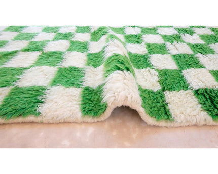 Zuiver wollen Marokkaans Berber-tapijt 161 x 241 cm