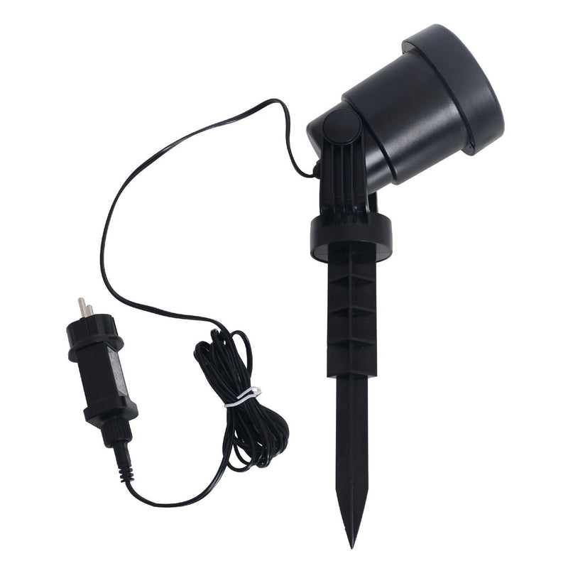 Laser buiten spion met projector, spies gemaakt van plastic, kleurrijk, met geïntegreerde LED, spotlight voor buiten