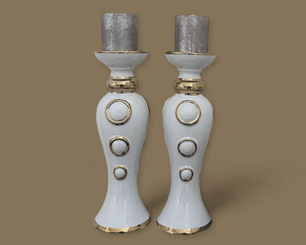 Set van 2 stuks cirkelkaarshouder Maat: H:34cm B:11cm
