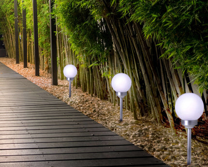LED buiten bol grondpin d: 30cm
