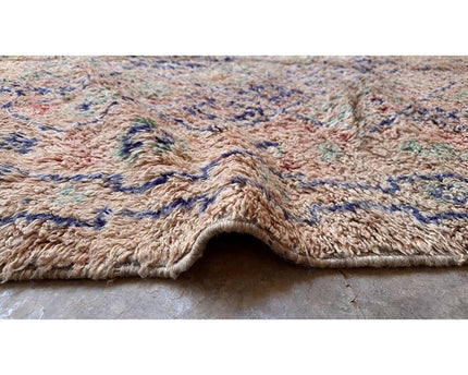 Zuiver wollen Marokkaans Berber-tapijt 180 x 363 cm