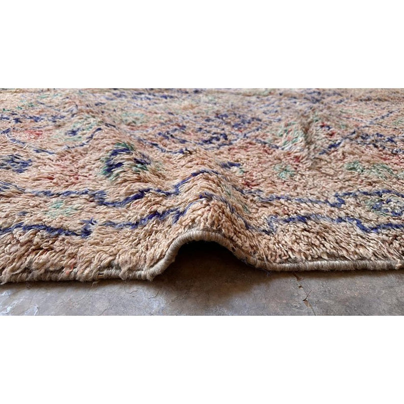 Zuiver wollen Marokkaans Berber-tapijt 180 x 363 cm