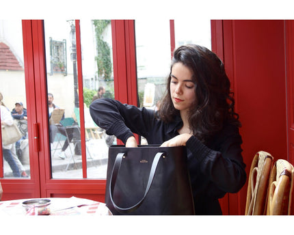 Perfecte leren tas