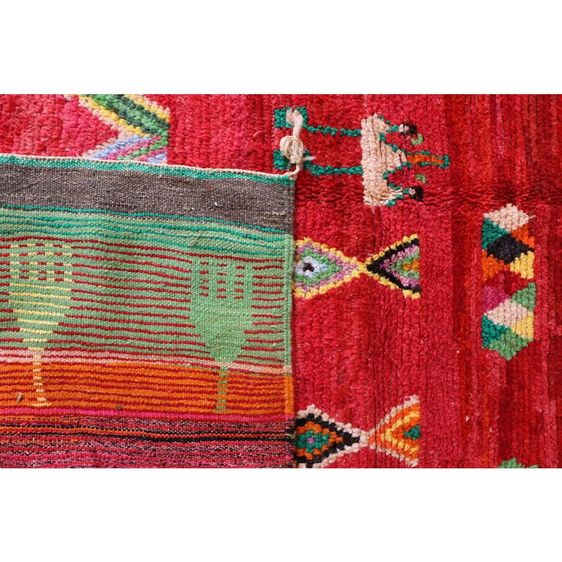 Zuiver wollen Marokkaans Berber-tapijt 177 x 262 cm