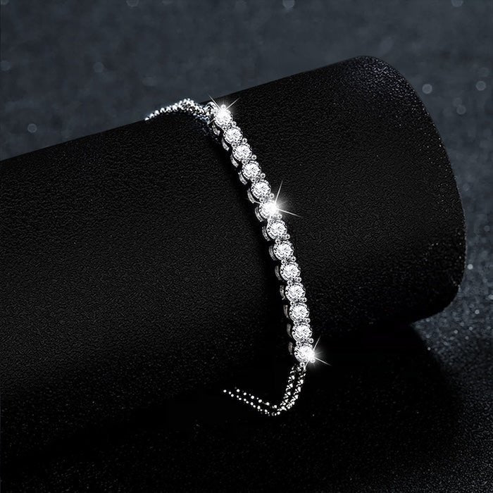 Chique Moissanite Stone Smile armband