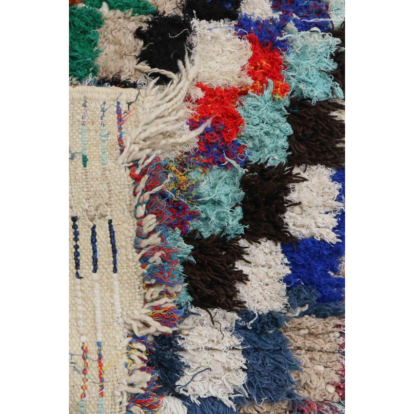 Marokkaans Berberkatoenen vloerkleed 73 x 172 cm