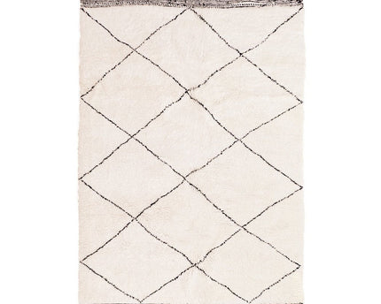 Zuiver wollen Marokkaans Berber-tapijt 210 x 300 cm