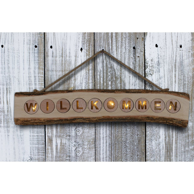 LED-decoratielamp "Welkom"