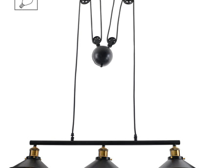 3-weg hanglamp "Cottage"
