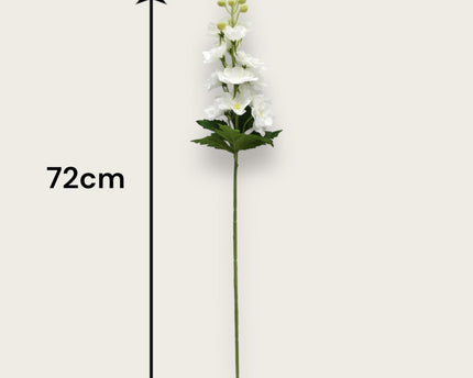 Ridderspoor | Zijden kunstbloem | Lengte 72cm  1pcs