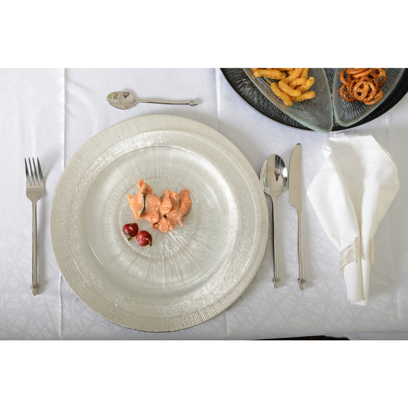 PLATEAU TERRA ZILVER