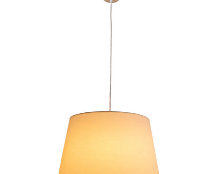 Hanger lamp "bologna" beige/messing