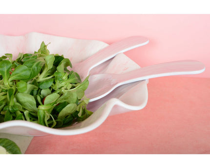 Rose Salad bestek in melamine 27x9.5x1cm