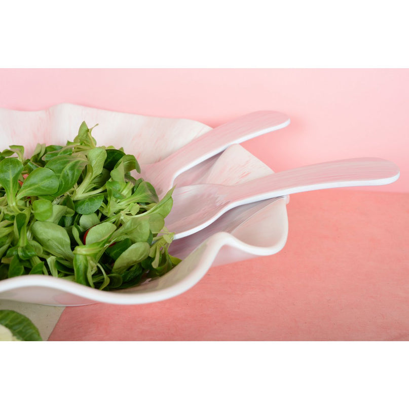 Rose Salad bestek in melamine 27x9.5x1cm