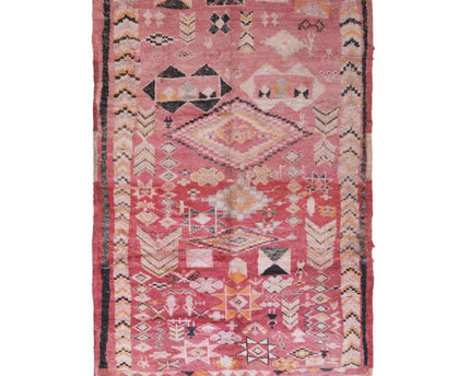 Marokkaans Berber-tapijt van vintage wol 183 x 286 cm