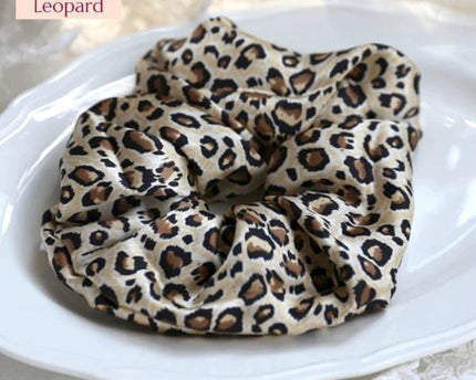 Luxe 100% zijden haarscrunchie - 6 cm breed