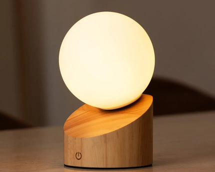 Morris stijlvolle oplaadbare lamp – draadloos, dimbaar, milieuvriendelijk ontwerp