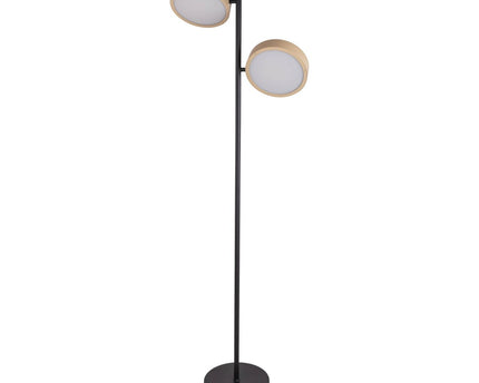 LED -vloerlamp "Tessa" amandel