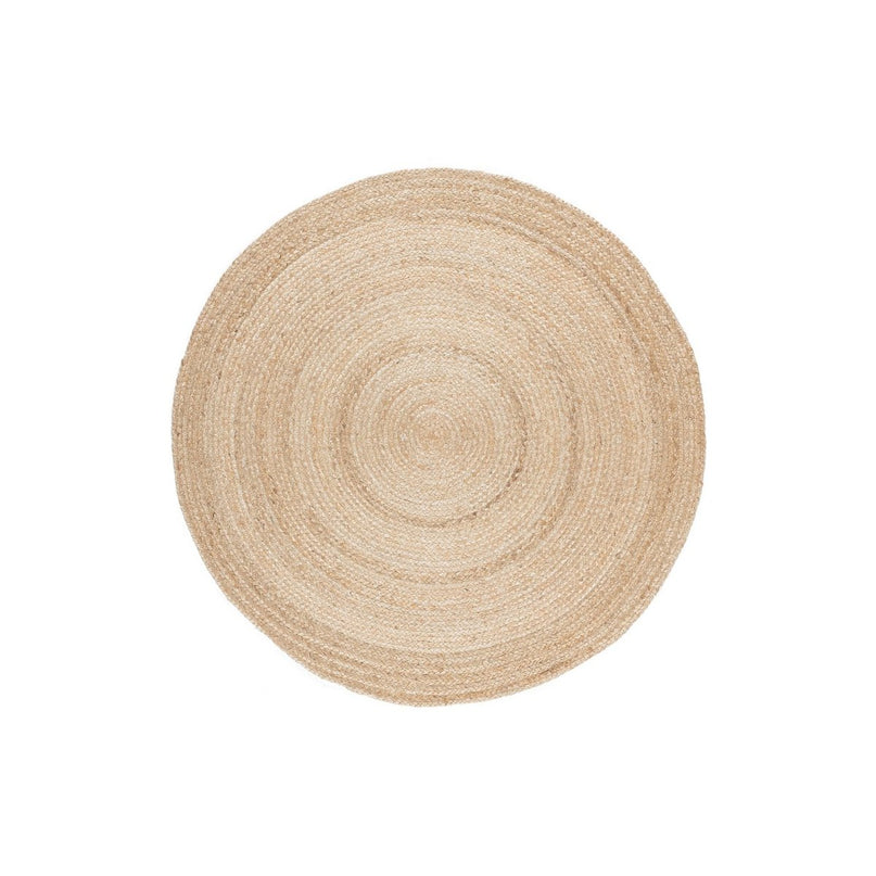 Rond vloerkleed NATURA van naturel jute