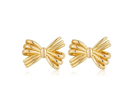 Leuke elegante vlinderdas oorknopjes
