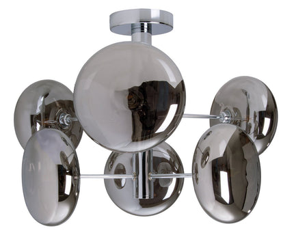 Plafondlamp "Orion" Smoky, Ø Caug.