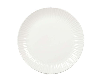 Flora witte dessertplaat 21.3x21.3x2cm