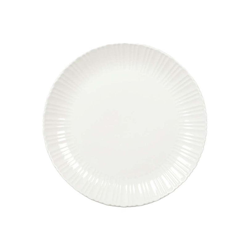 Flora witte dessertplaat 21.3x21.3x2cm